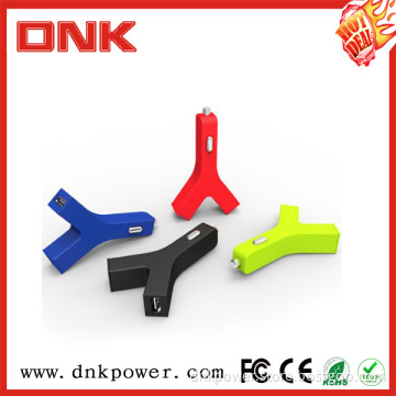 Universal 5V 2.1A Mini Dual USB Car Charger (DNK-CC001)